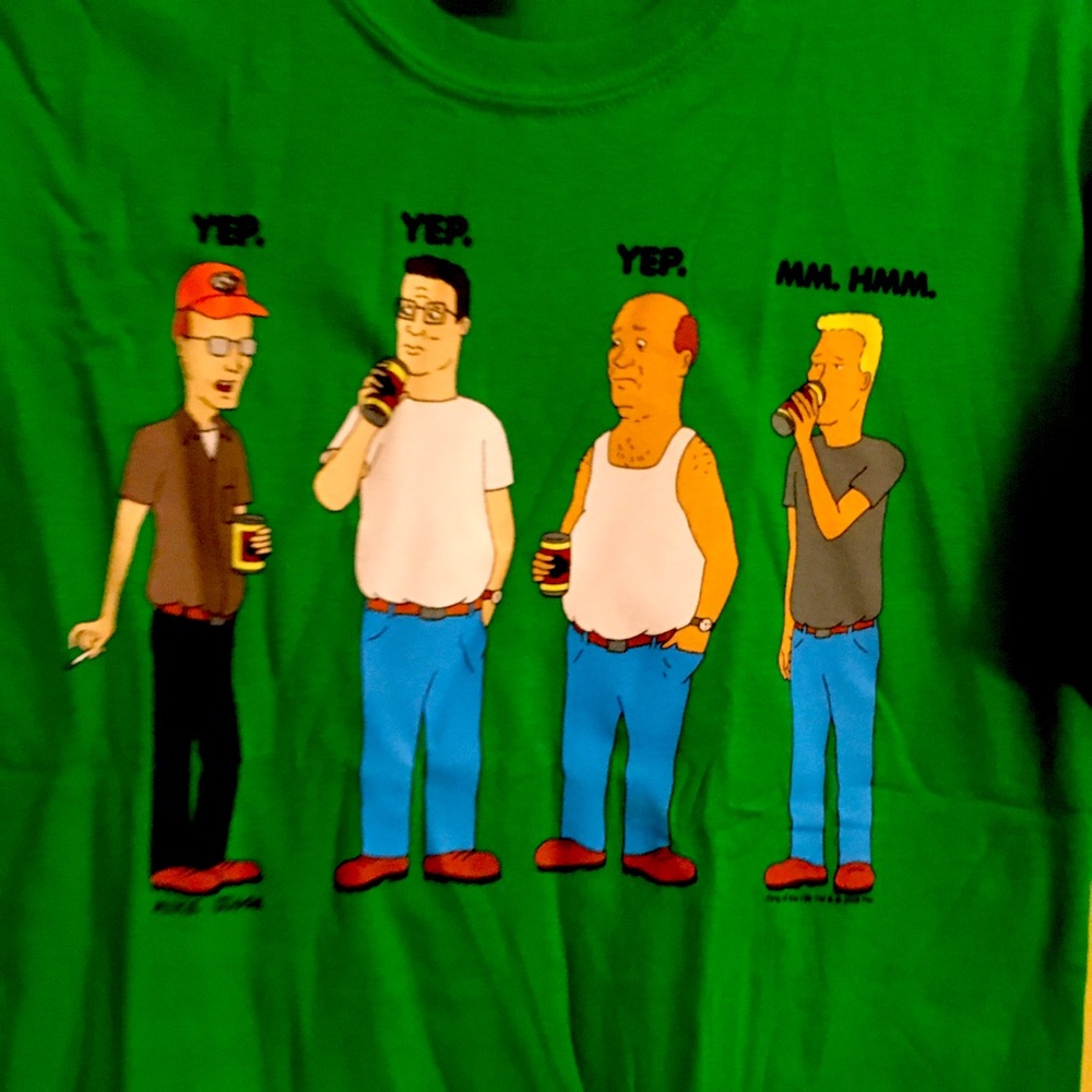 King of the Hill Men’s Tshirt Available Small New